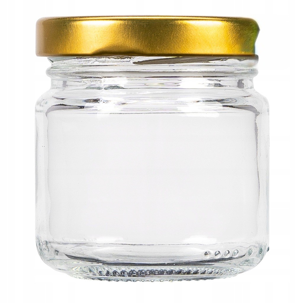 Recipient din sticlă cutie 100ml 5cm cu capac megamix.sk