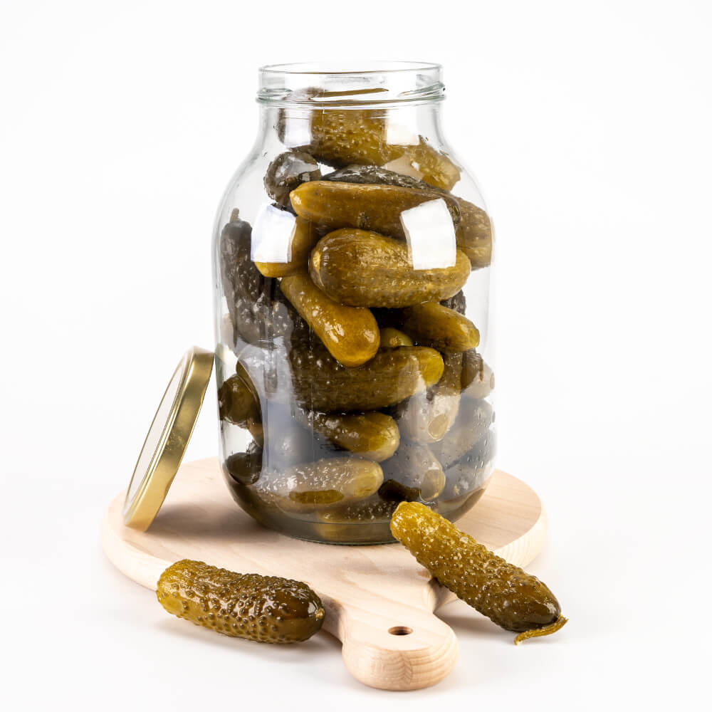 Recipient de sticlă cutie 3000ml 24cm cu capac megamix.sk