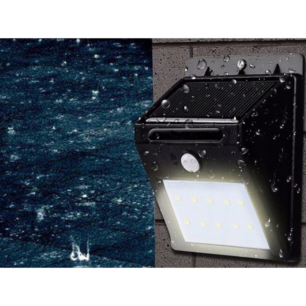 Lampă solară 30 SMD LED cu senzor de mișcare 12x9x5cm megamix.sk