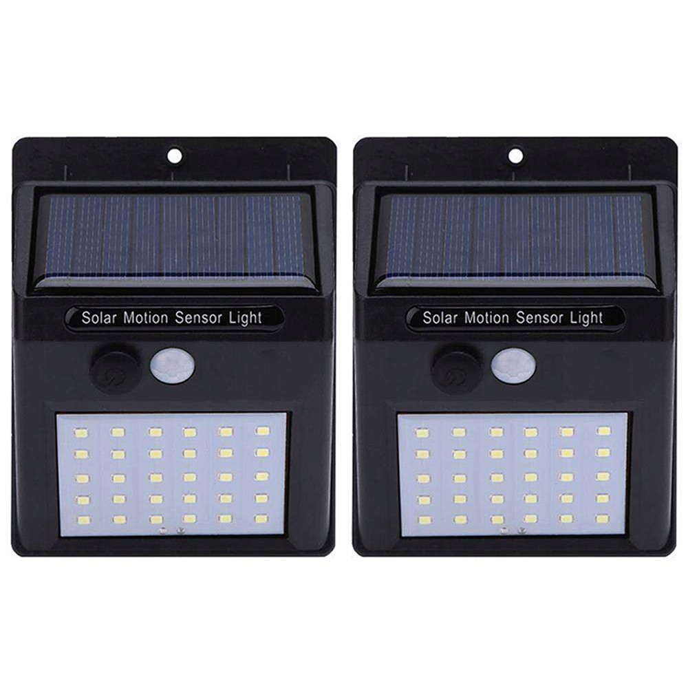 Lampă solară 30 SMD LED cu senzor de mișcare 12x9x5cm megamix.sk