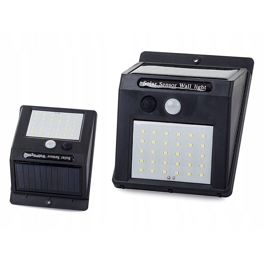 Lampă solară 30 SMD LED cu senzor de mișcare 12x9x5cm megamix.sk