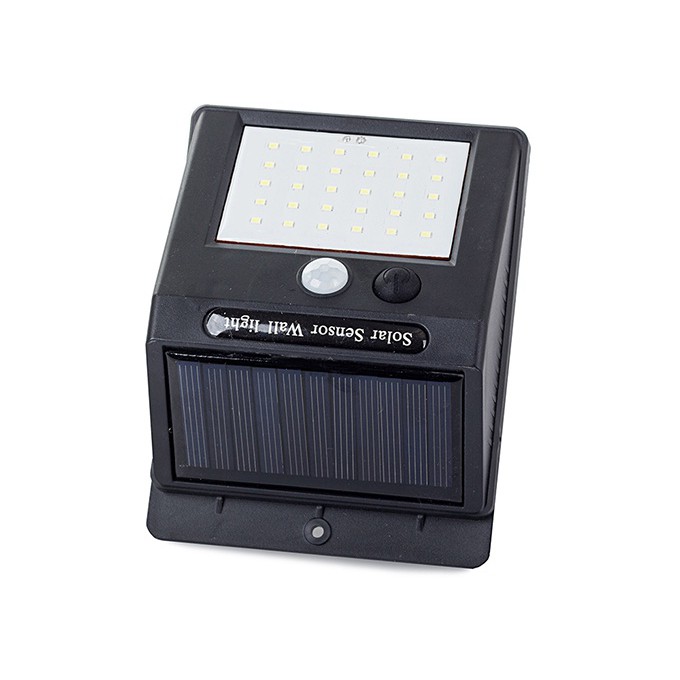 Lampă solară 30 SMD LED cu senzor de mișcare 12x9x5cm megamix.sk