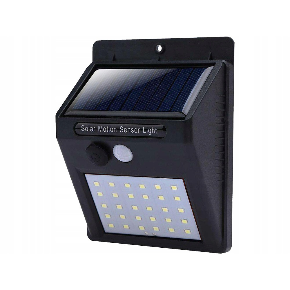 Lampă solară 30 SMD LED cu senzor de mișcare 12x9x5cm megamix.sk