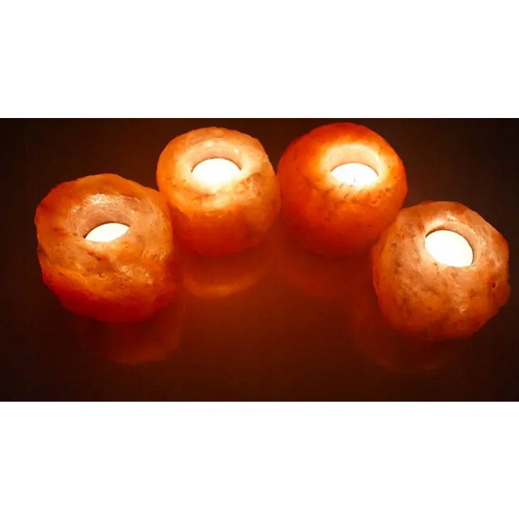 suport pentru lumânări din sare pentru lumânări de ceai ionizator din sare naturală de Himalaya megamix.sk