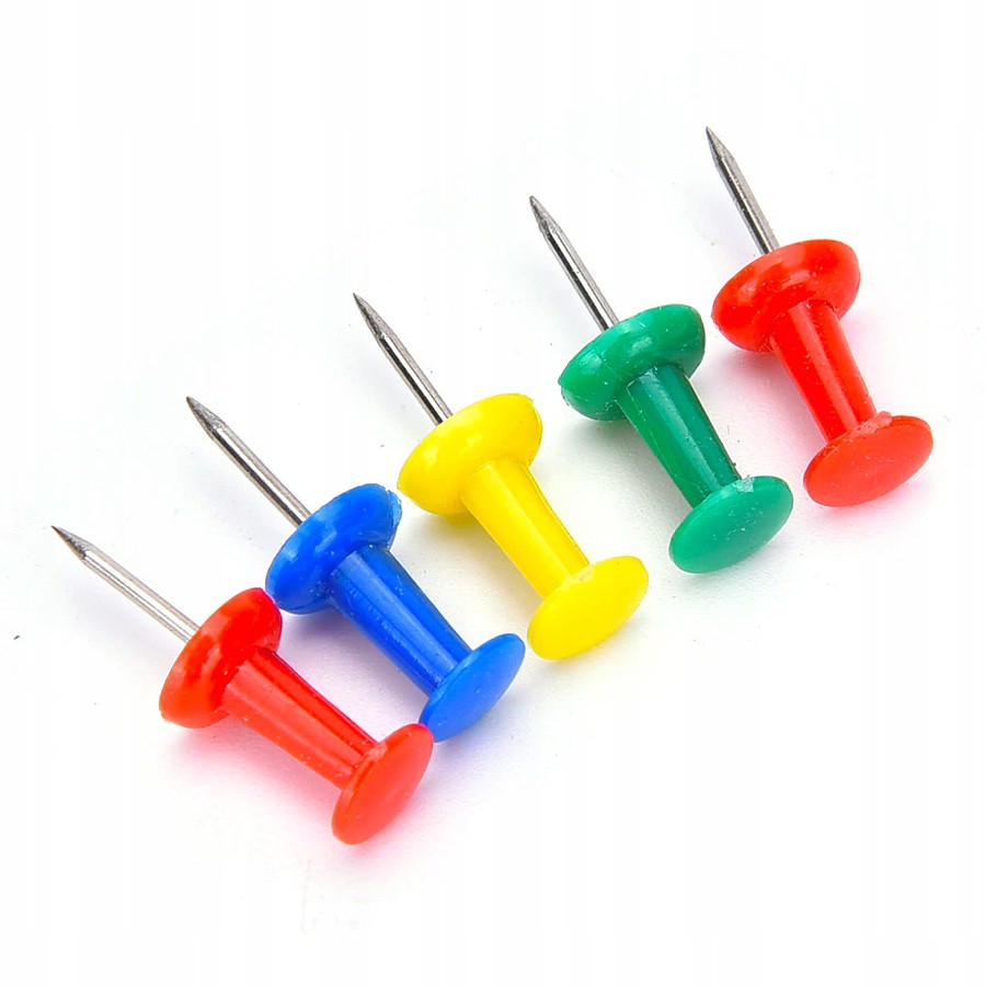 Șpițuri pentru plăci de plută 50 buc 2cm colorate megamix.sk