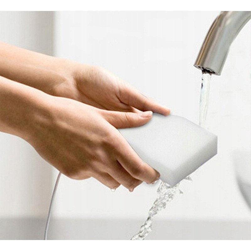 Burete pentru curățarea murdăriei 10x6x2cm alb megamix.sk