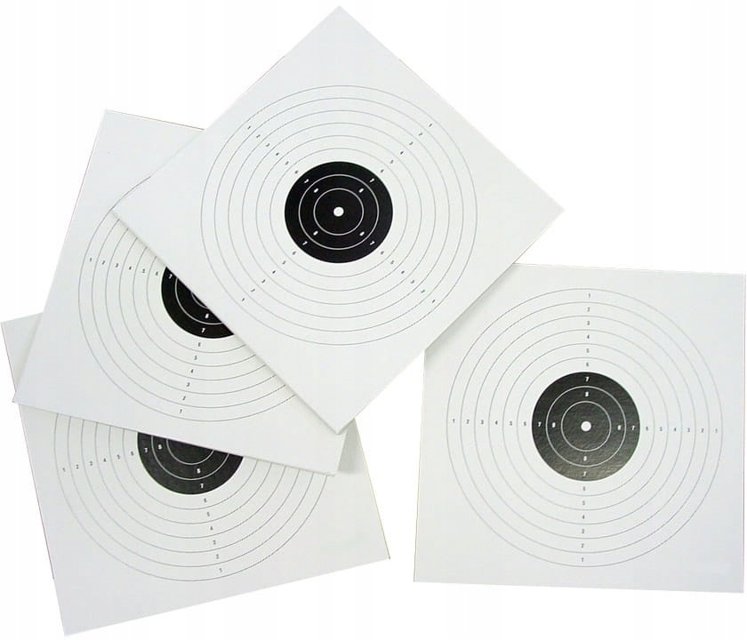 Ținte sportive pentru tir 50 bucăți ținte din hârtie 14x14cm megamix.sk