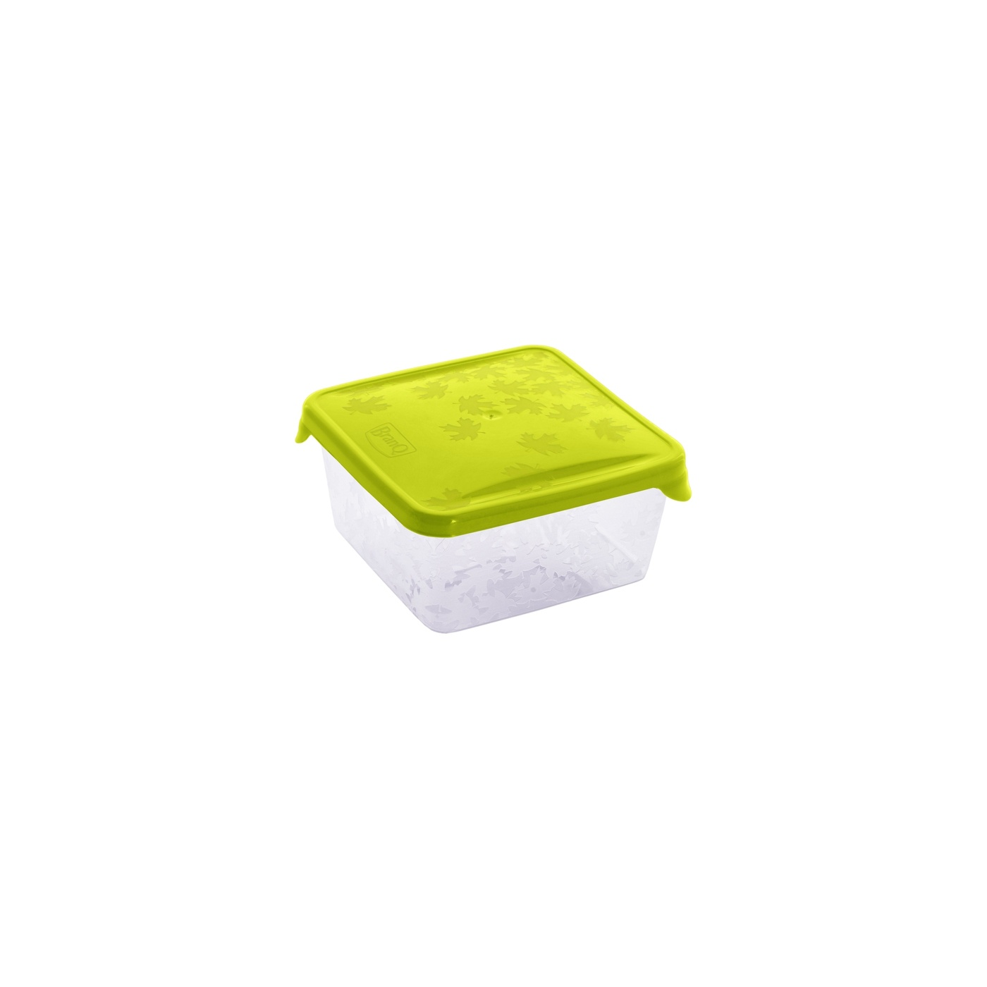 Recipient pătrat din plastic pentru alimente Branq Rukola 0,75 l