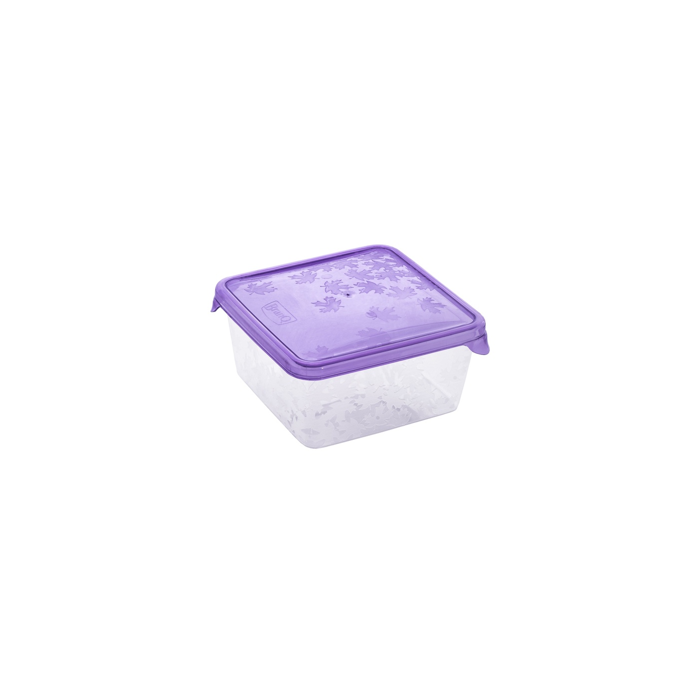 Recipient pătrat din plastic pentru alimente Branq Rukola 0,75 l