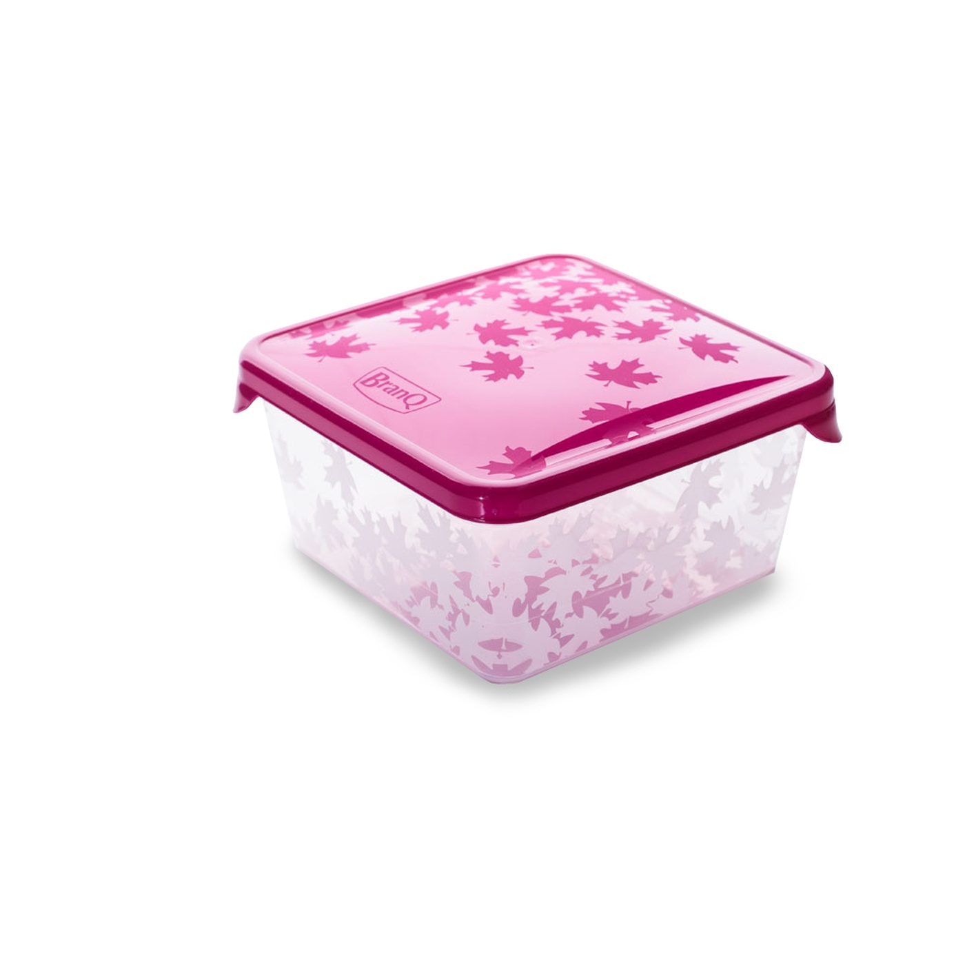 Recipient pătrat din plastic pentru alimente Branq Rukola 1,25 l