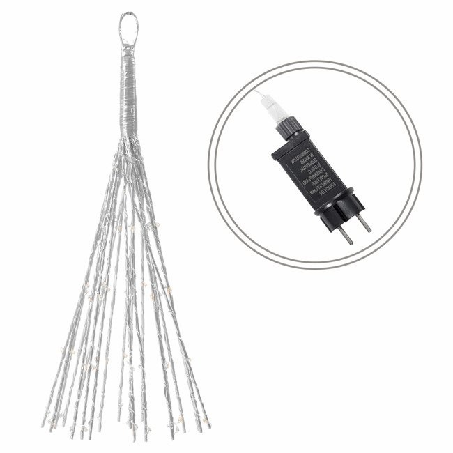 sârmă luminoasă 100 buc LED stea multicoloră 8 funcții megamix.sk