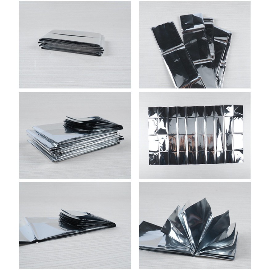 folie termică pentru supraviețuire argintie aurie pătură de salvare megamix.sk