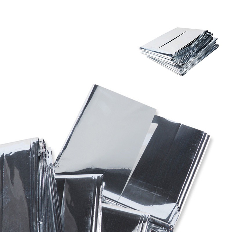 folie termică pentru supraviețuire argintie aurie pătură de salvare megamix.sk