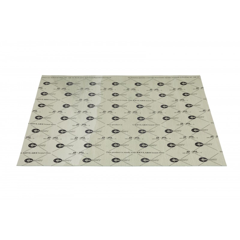 placă de etanșare GAMBIT AF-202 - 250x250x1,5 mm megamix.sk