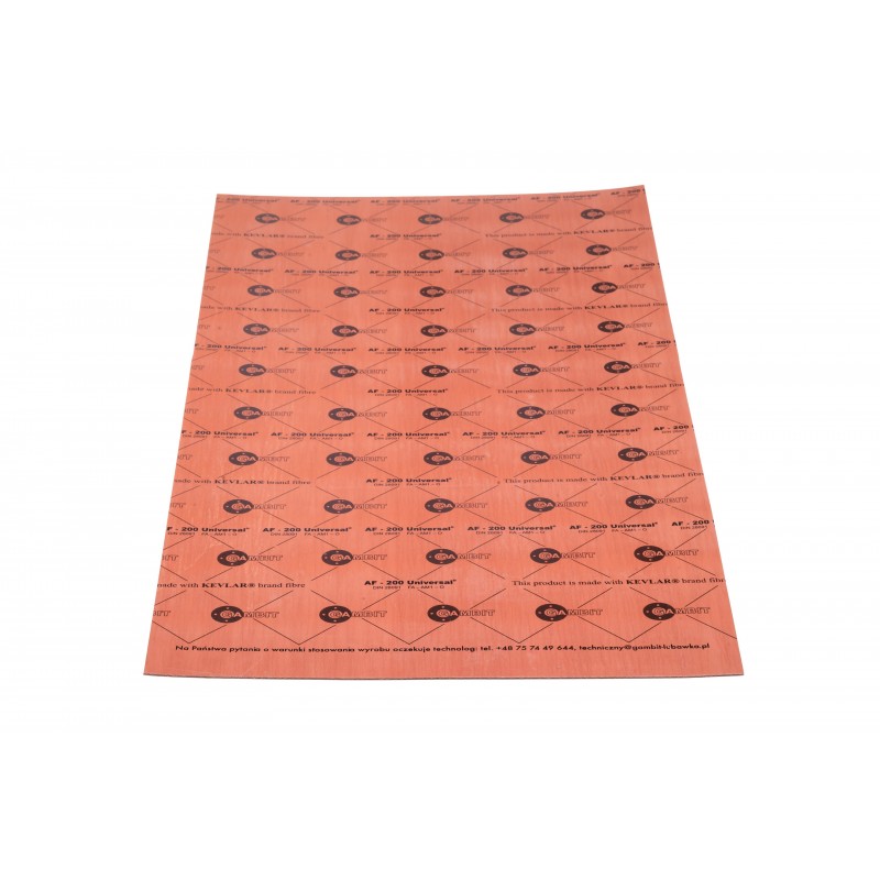 placă de etanșare GAMBIT AF-OIL - 250x250x0,4 mm megamix.sk