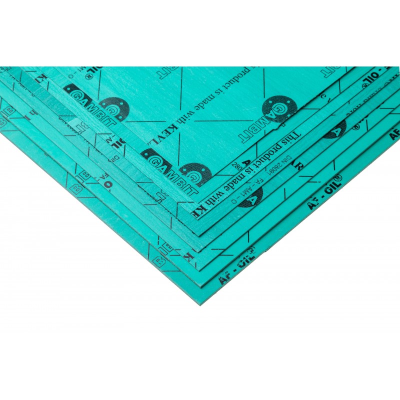placa de etanșare GAMBIT AF-OIL - 250x250x1,0 mm megamix.sk