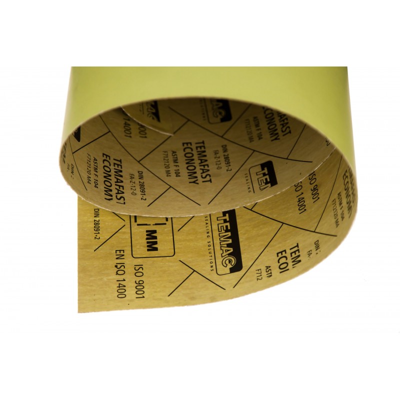 garnitură de etanșare TEMAC Temafast 1000x1000x2,0 mm megamix.sk