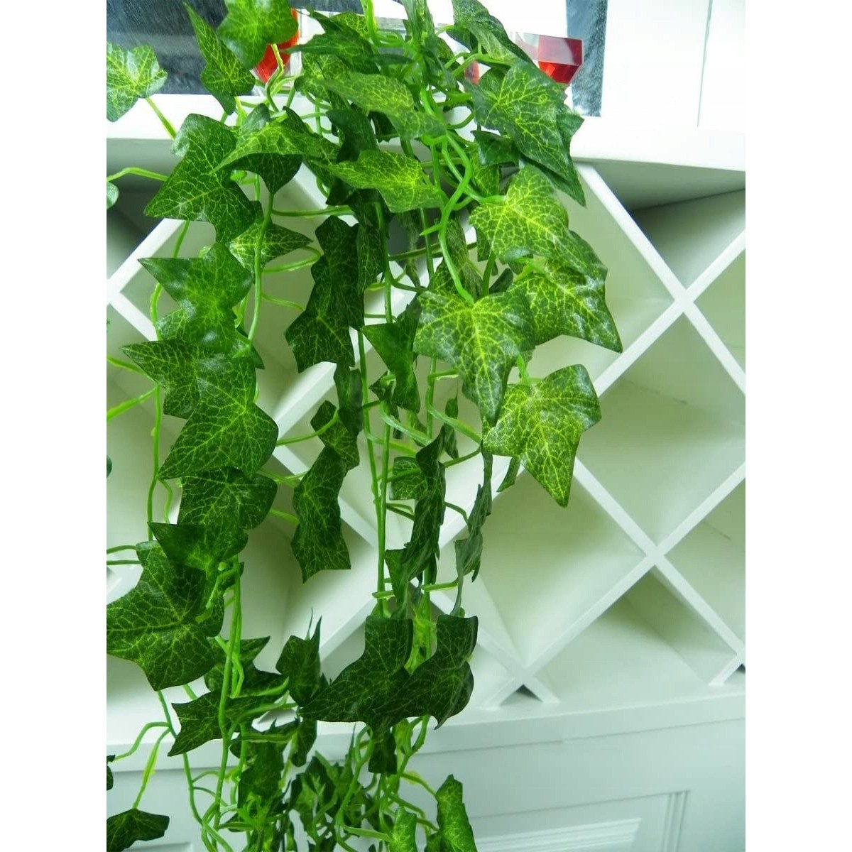 Iedera artificială pentru balcon 6 bucăți 2m decorațiune pentru perete megamix.sk