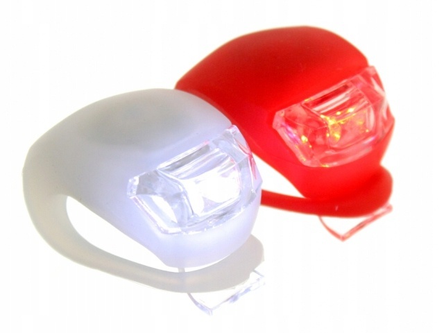 LED diodă lumină pentru bicicletă 2buc față spate megamix.sk