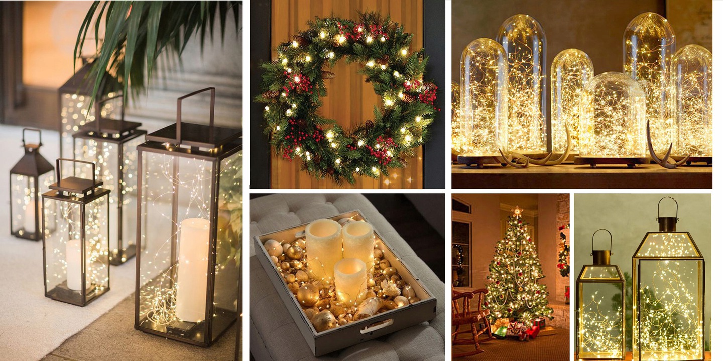 Sârmă luminoasă cu 20 buc LED-uri pe baterii, culoare caldă albă megamix.sk